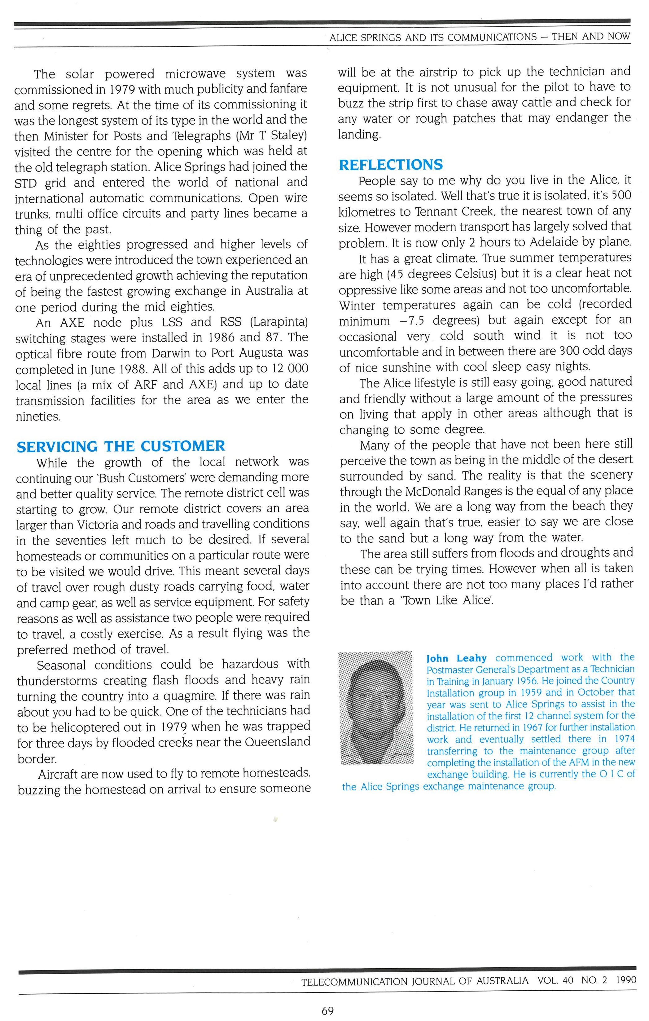 Page 8 of 1990 historical paper Page 8 of 1990 historical paper