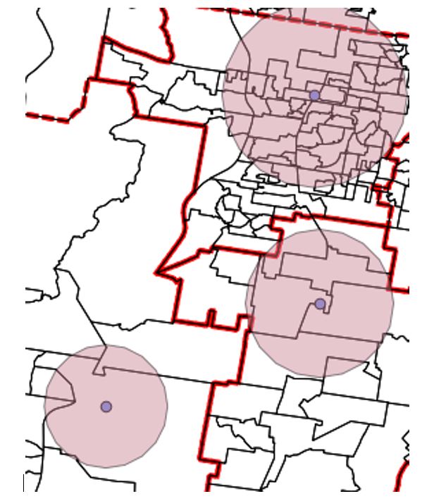 Estimated DSL availability with access to 10 Mb/s and above downstream Estimated DSL availability with access to 10 Mb/s and above downstream