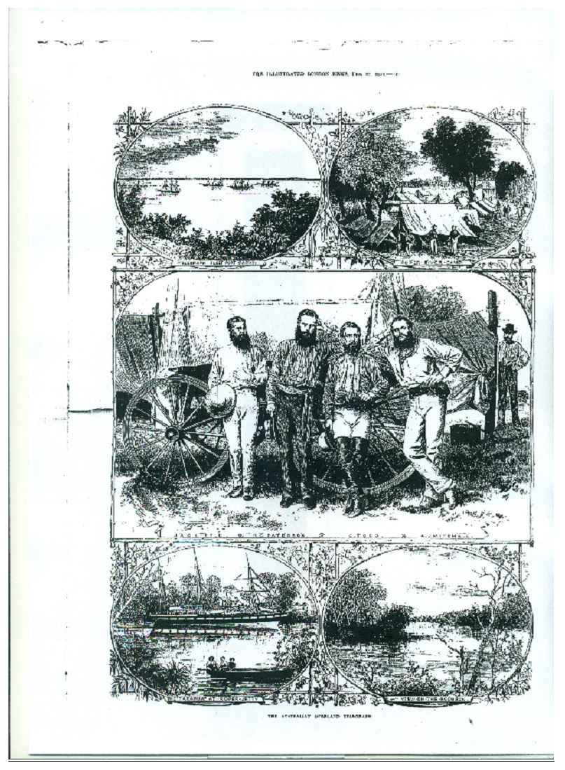 Figure 2. ?The Australian Overland Telegraph?