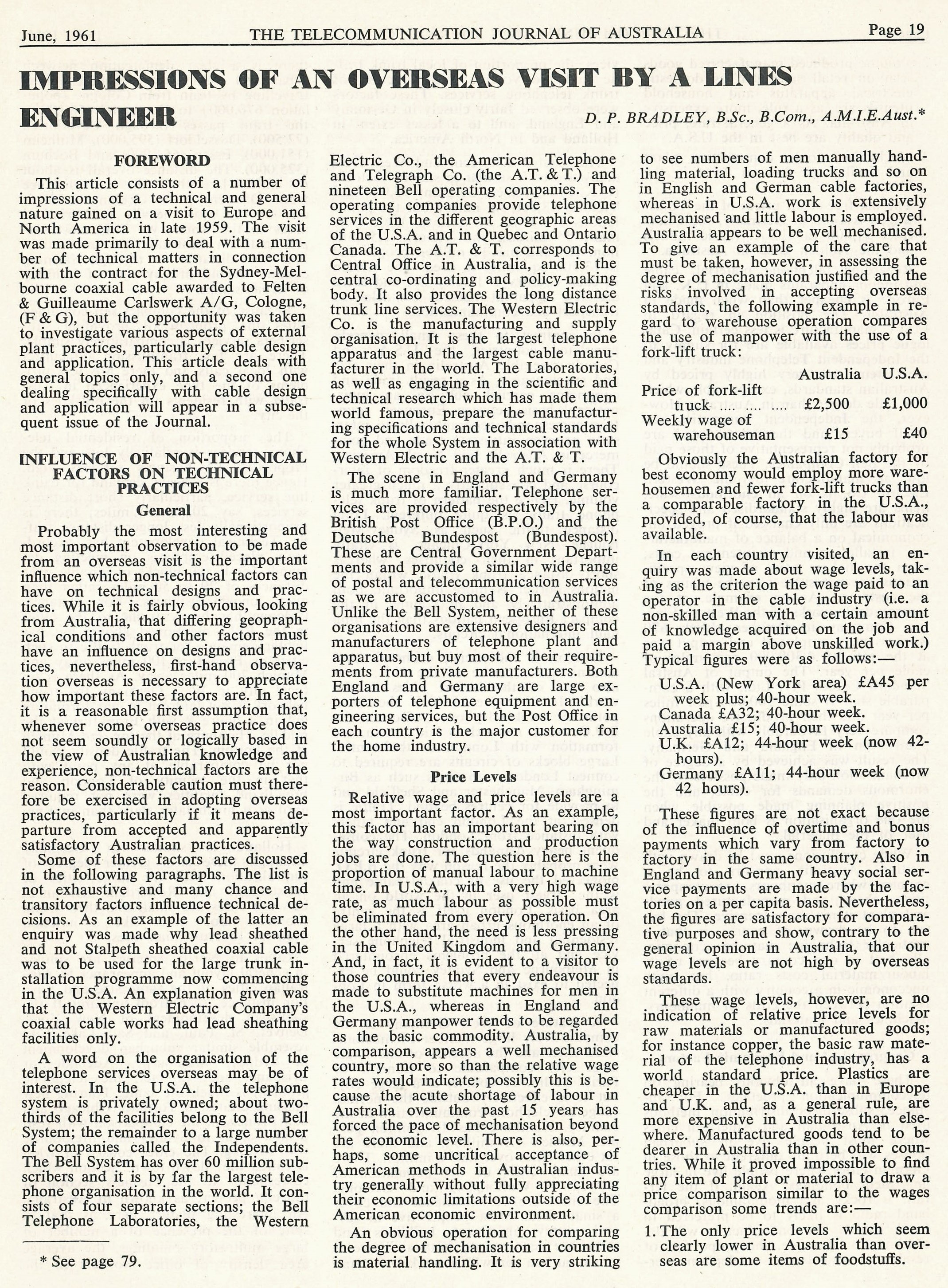 Page 1 of historic paper