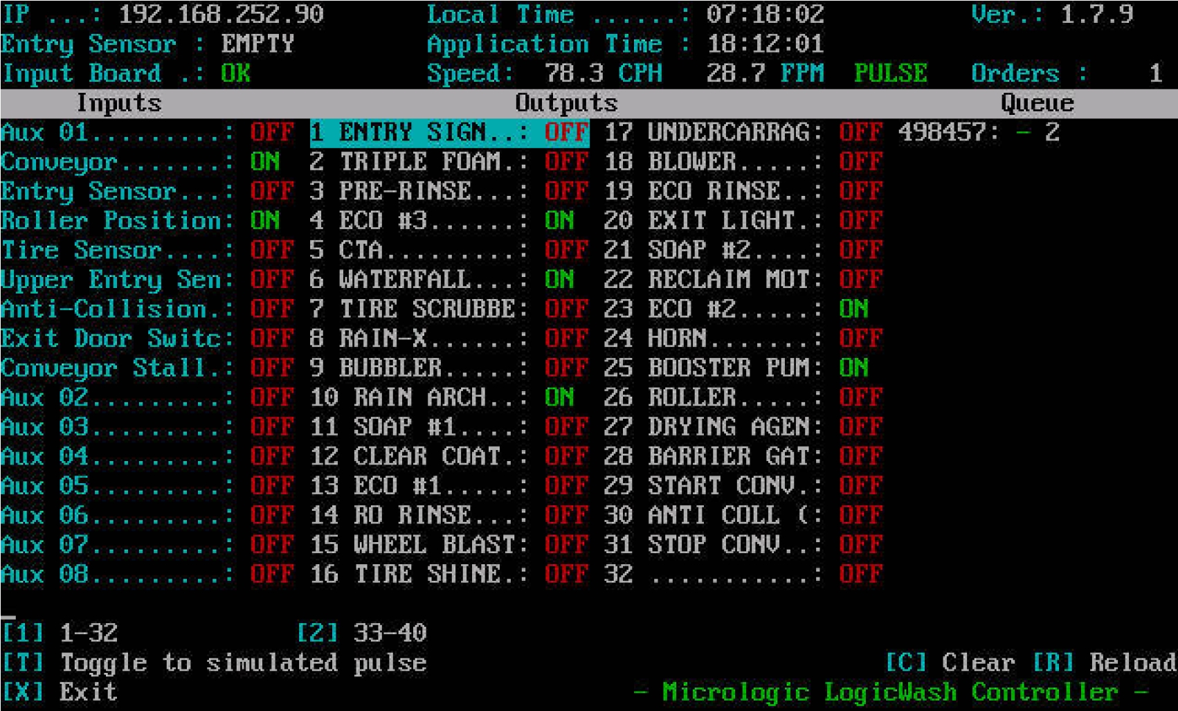 Figure 2 ? Non-authenticated Carwash control console courtesy Shodan.io (via @yinettesys) Figure 2 ? Non-authenticated Carwash control console courtesy Shodan.io (via @yinettesys)