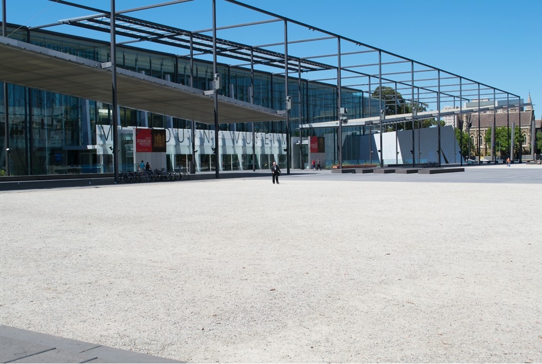 Exterior of the Museum of Victoria Exterior of the Museum of Victoria
