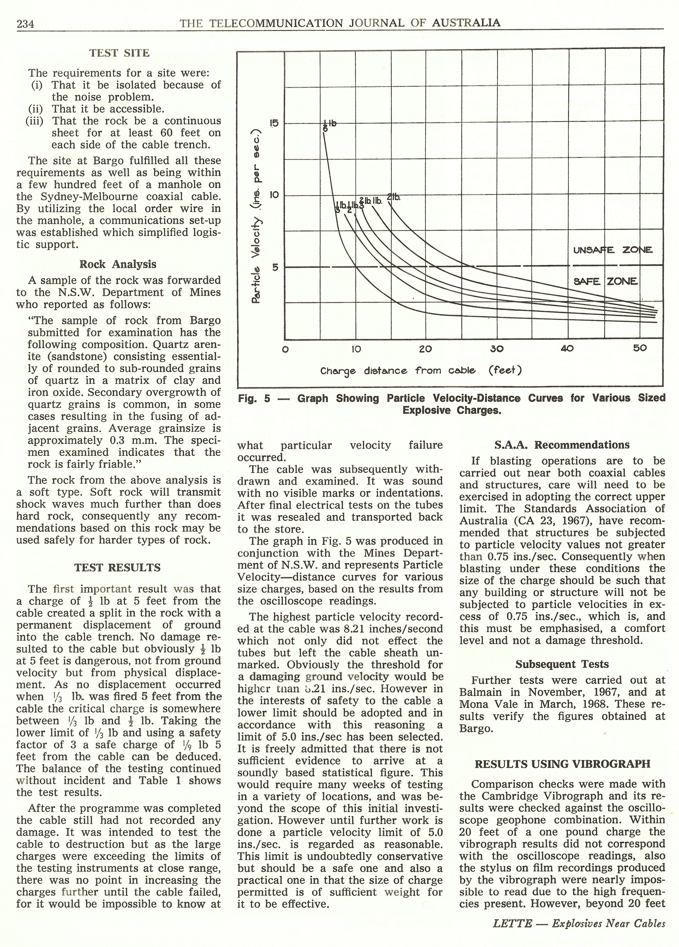 Explosives Near Cables, Page 234